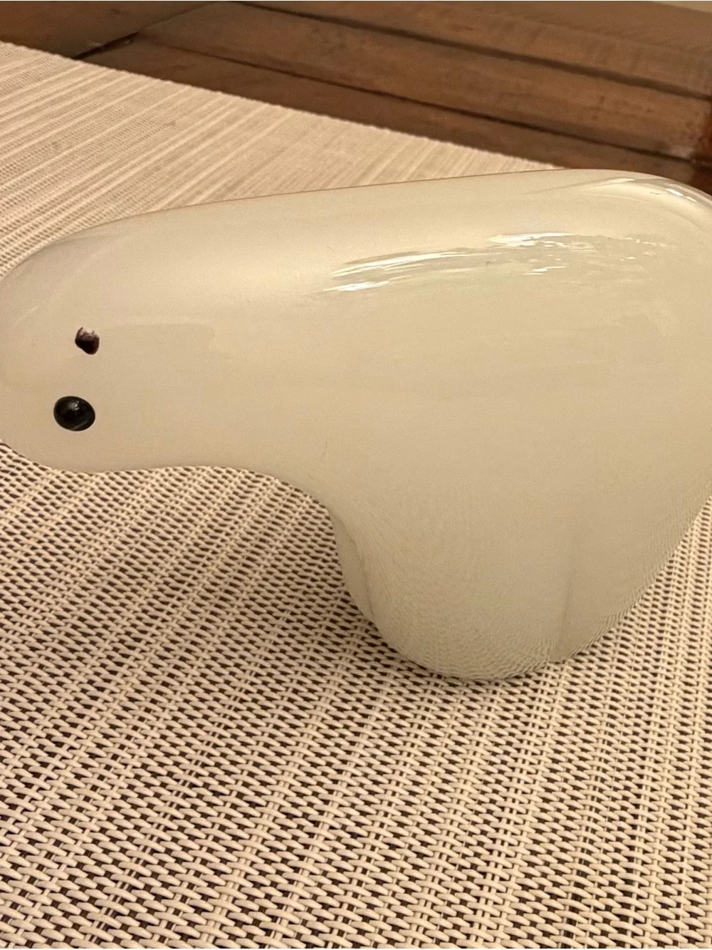 Source Unknown smooth white